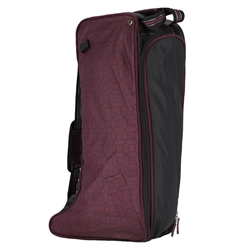 QHP Støvletaske Collection / Wine Red - Vist fra bagsiden